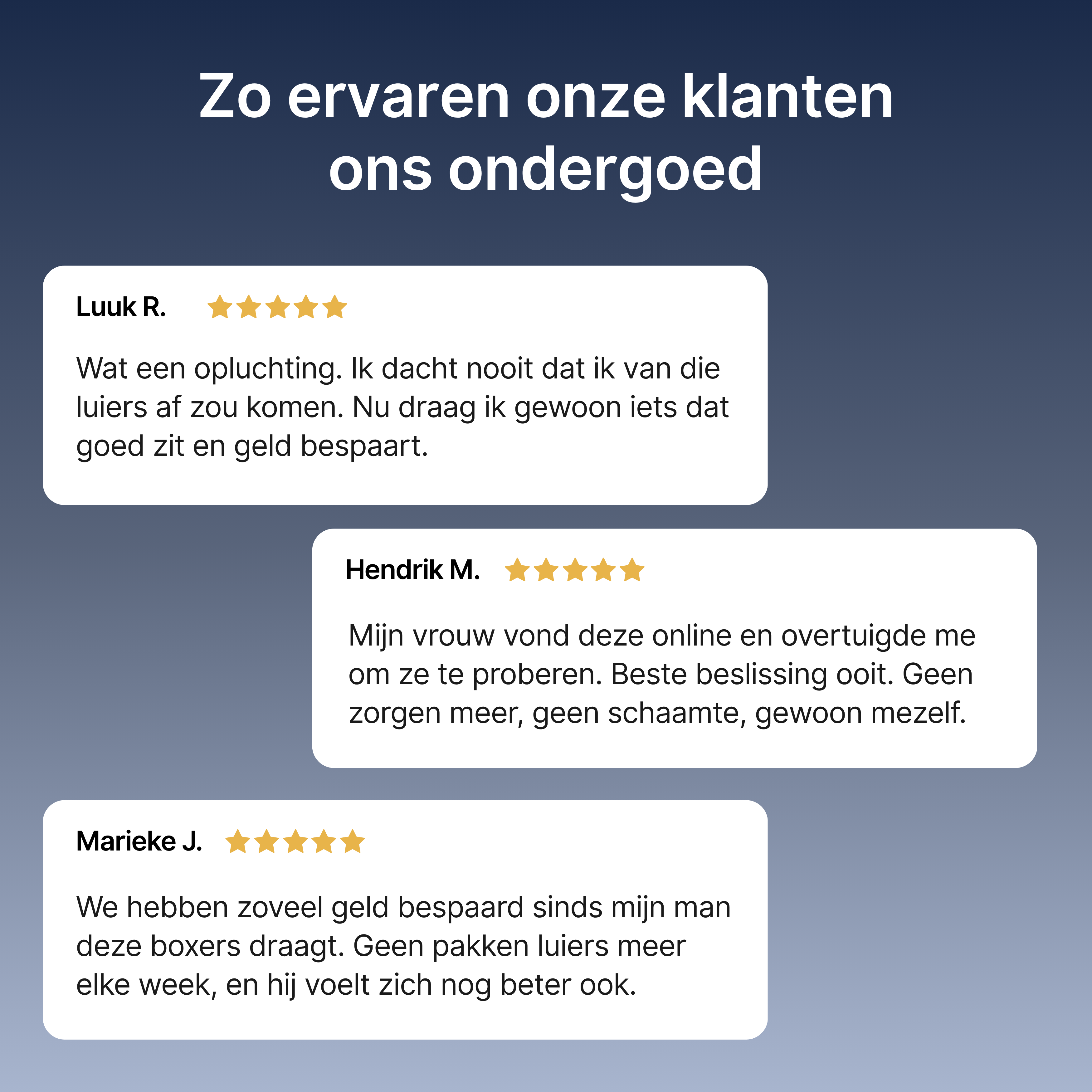 Comfortabel Beschermend Heren Ondergoed